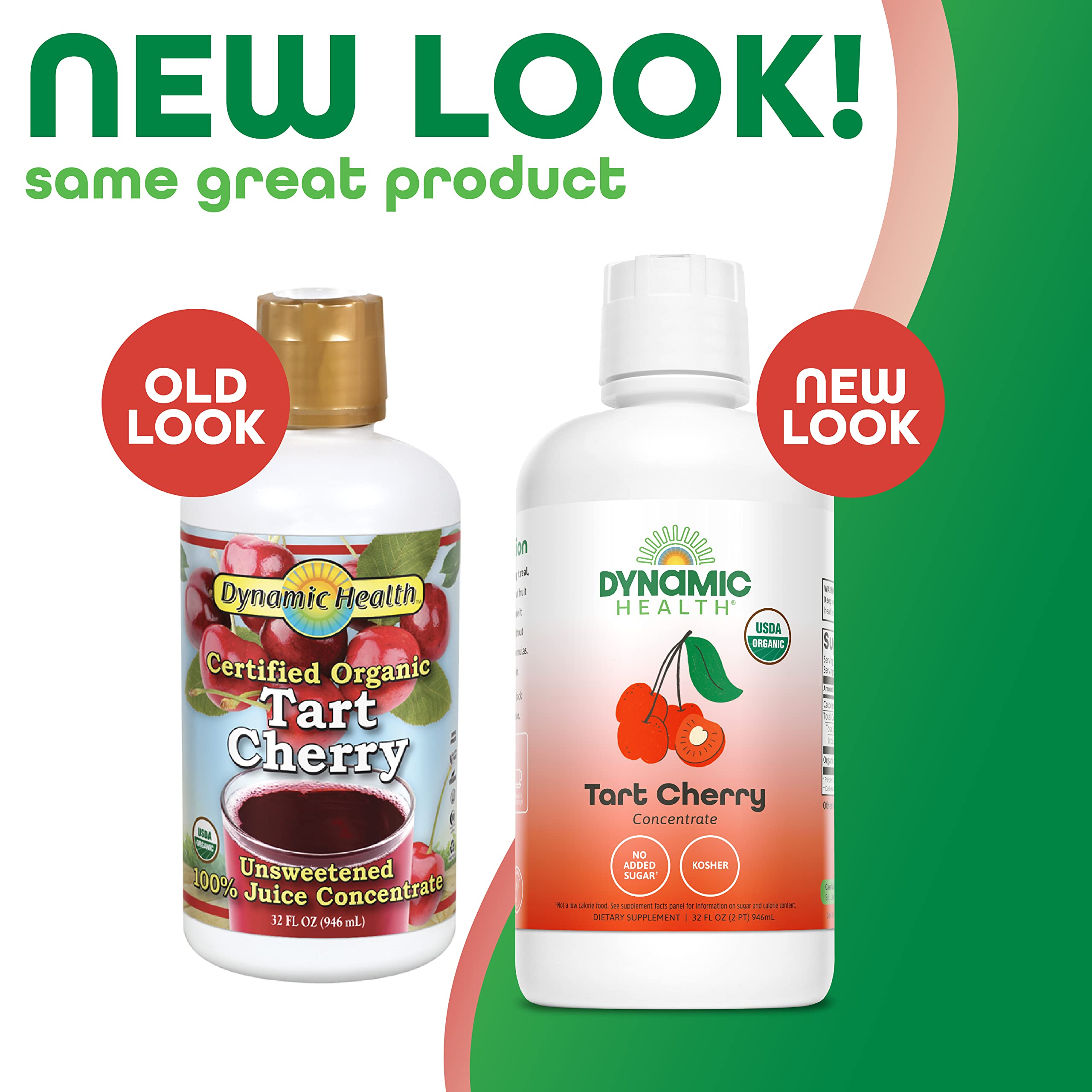 Dynamic Health Tart Cherry Juice pour highlighting vibrant color for water or seltzer