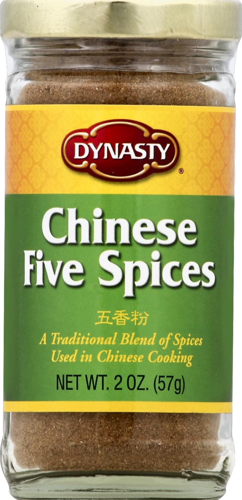 Dynasty Five Spices Powder bottle for marinating meats and enriching stews.
