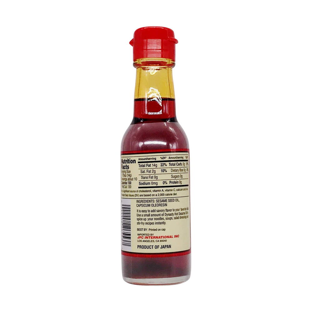 Dynasty bottle with pour-spout for seamless dressings on greens.