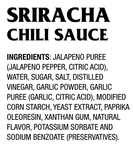 Dynasty Sriracha bottle pour demonstrates easy controlled flow