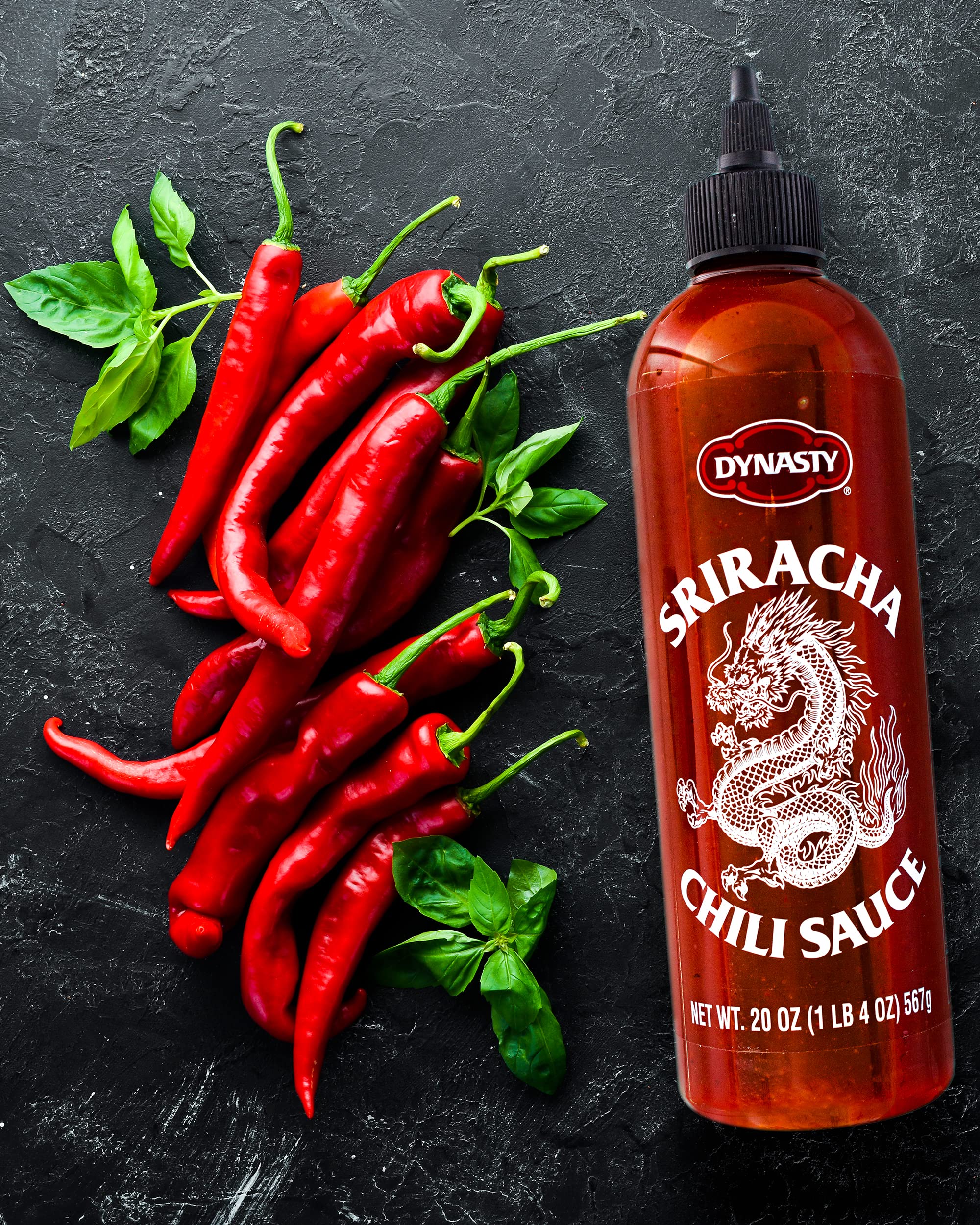 Dynasty Sriracha glazed dish showcases a quick flavor boost