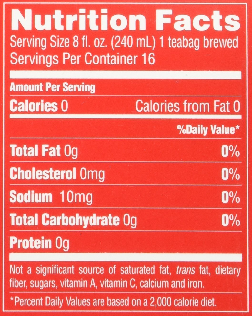 Dynasty tea bags in a 16-pack offer quick, flavorful brewing for any meal.
