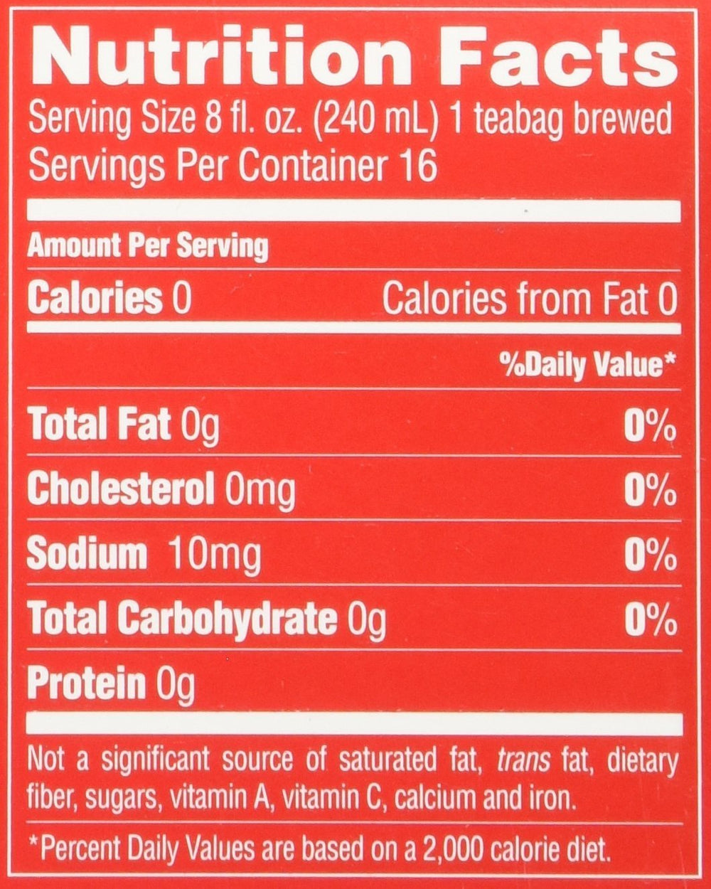 Dynasty tea bags in a 16-pack offer quick, flavorful brewing for any meal.