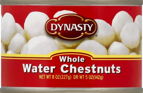 Dynasty water chestnuts close-up texture highlighting crisp-tender bite