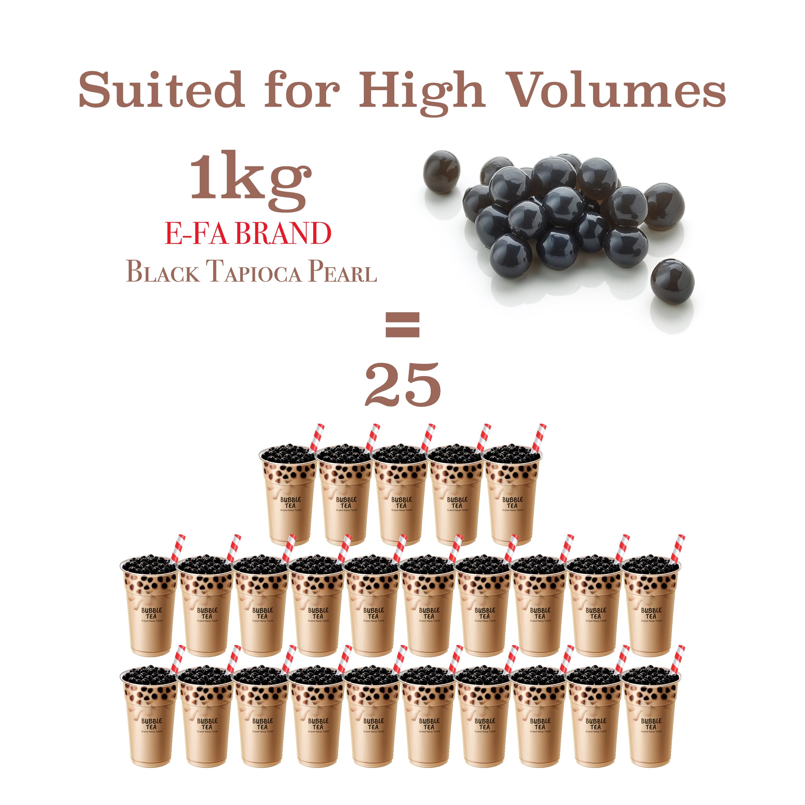 E-FA Brand 2.2 lb pack value for homes and cafés