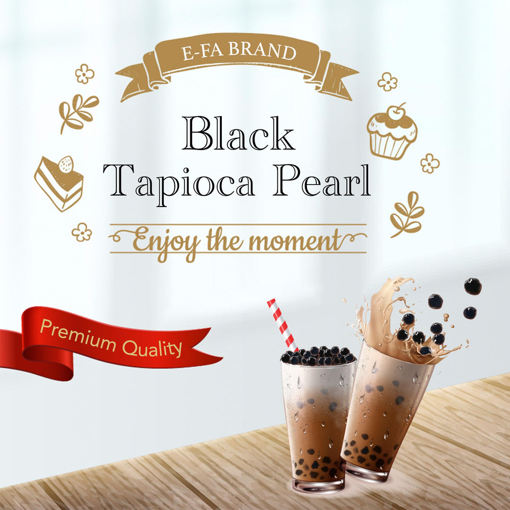 E-FA Brand serving idea with milk tea and desserts
