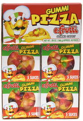 E.Frutti Gummi Pizza 48-count pack image showing vibrant slices for party favors.