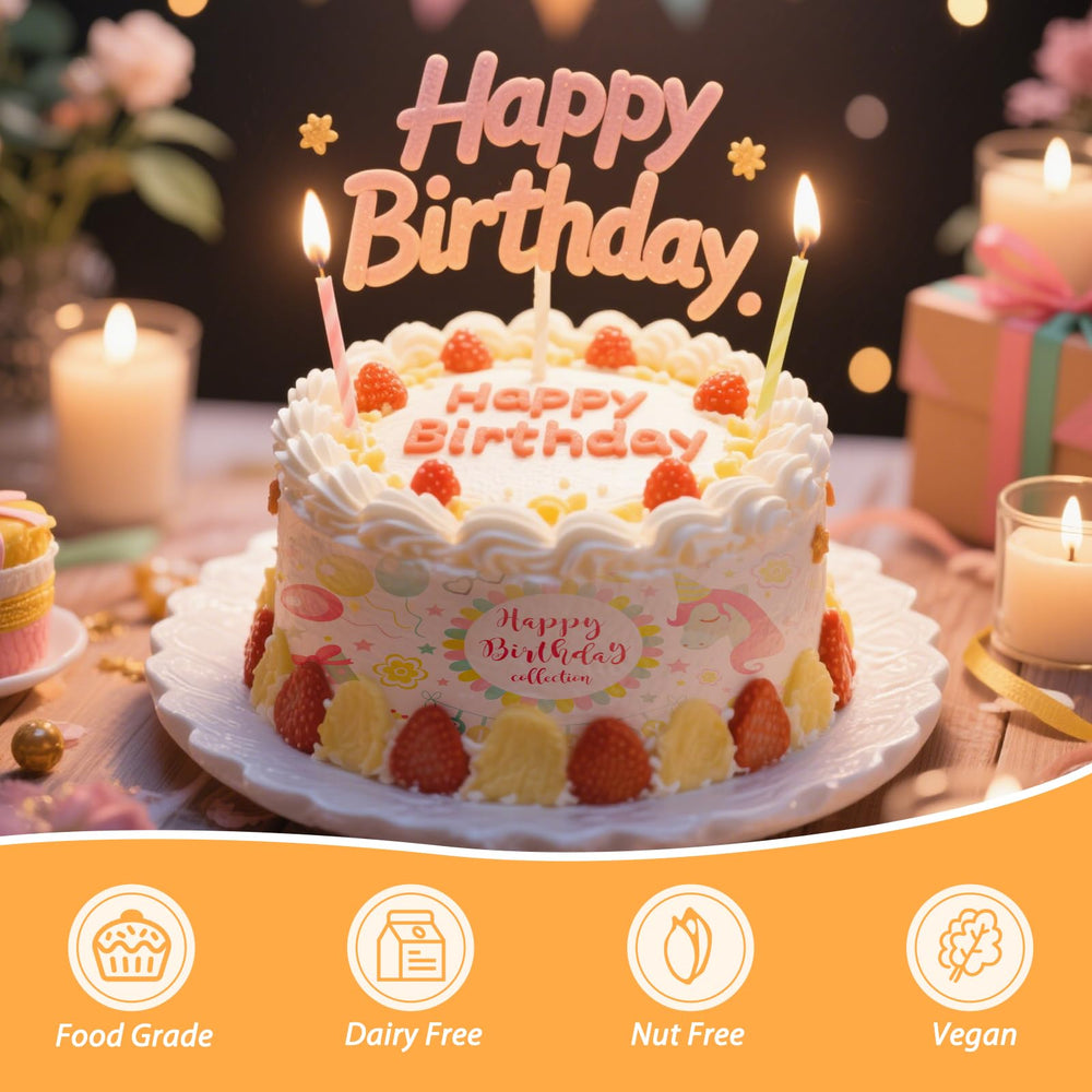 E-Kongton edible paper cookie decorations for customizable edible art on treats