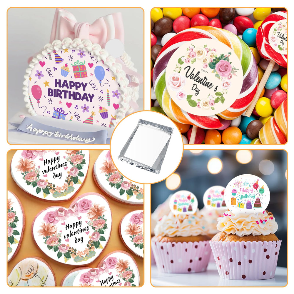 E-Kongton edible paper cutting-and-shaping enables personalized toppers
