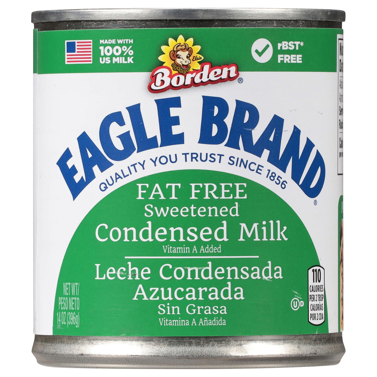 Eagle Brand condensed milk can front label, ideal for baking and dessert recipes