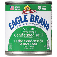 Eagle Brand condensed milk can front label, ideal for baking and dessert recipes