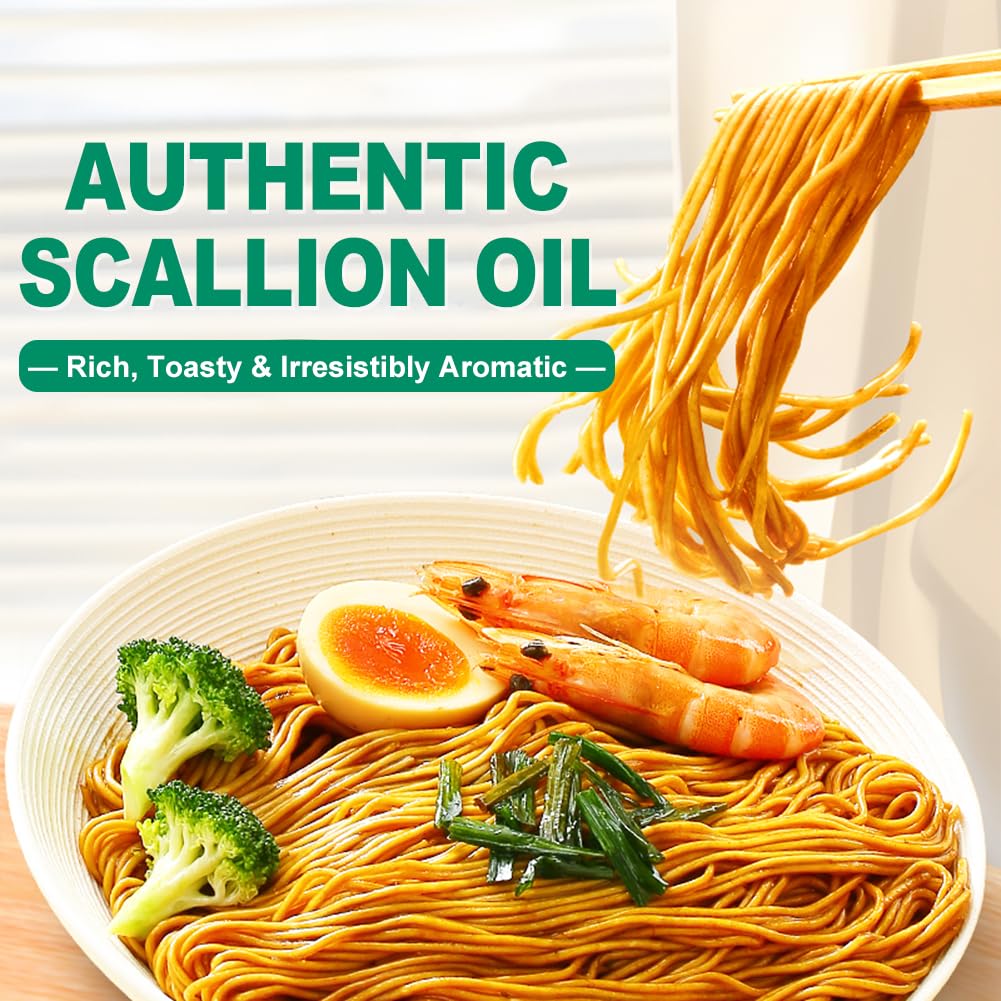 EAPC Shanghai Scallion Oil over rice offers convenient ready-to-use flavor.
