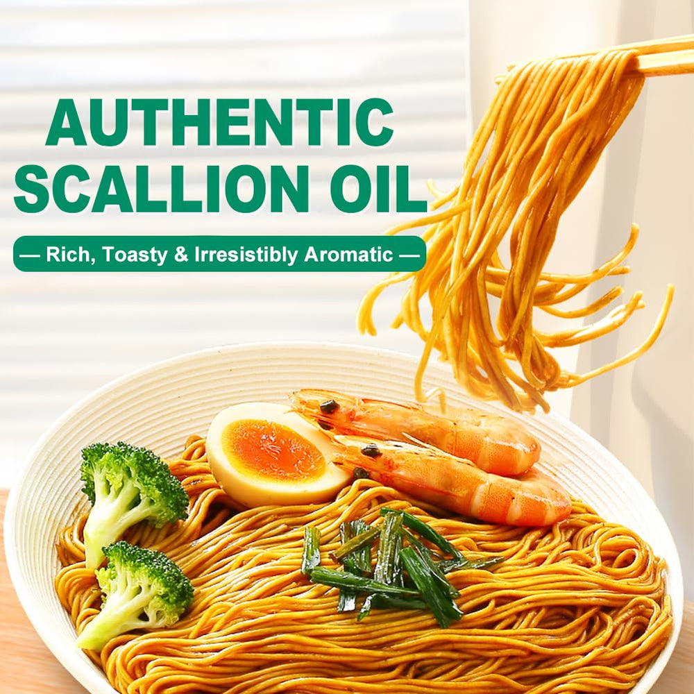 EAPC Shanghai Scallion Oil over rice offers convenient ready-to-use flavor.