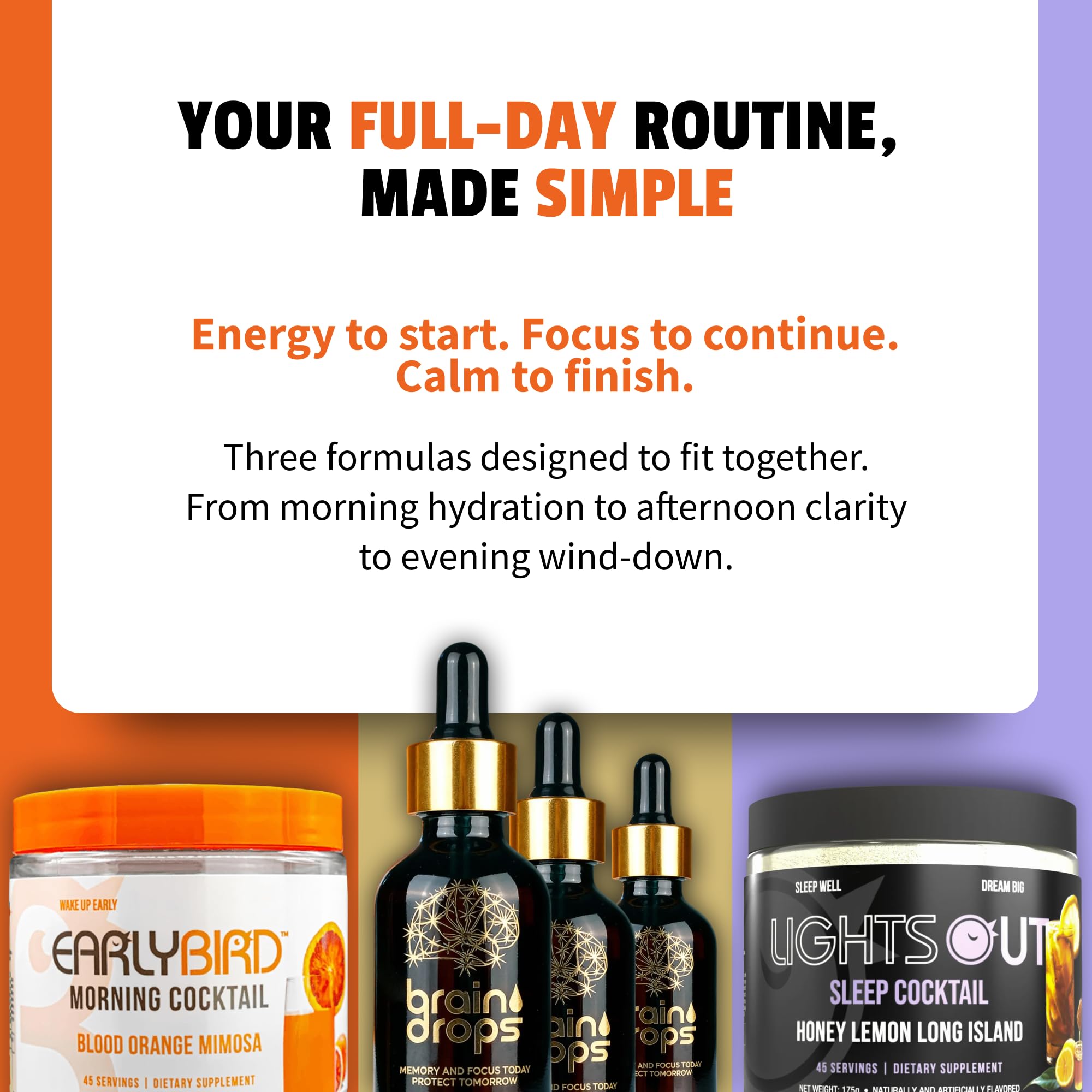EarlyBird Pineapple Mimosa morning routine setup boosts motivation for tasks.