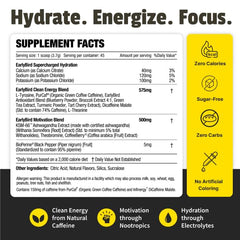 EarlyBird Pineapple Mimosa pour into glass showing refreshing flavor and focus support.