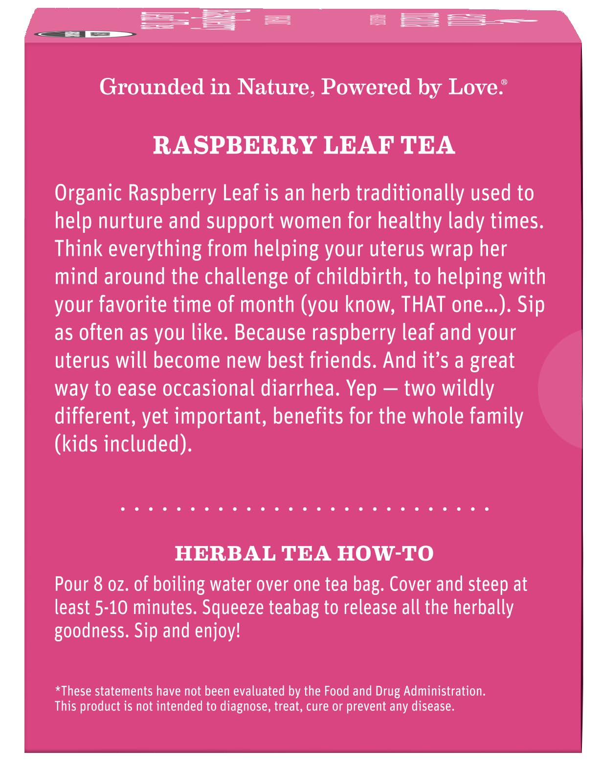 Family-friendly setup with Earth Mama Raspberry Leaf Tea in a cozy kitchen