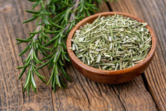 EarthWise Aromatics rosemary leaves, dried needles, ideal for seasoning and aroma.