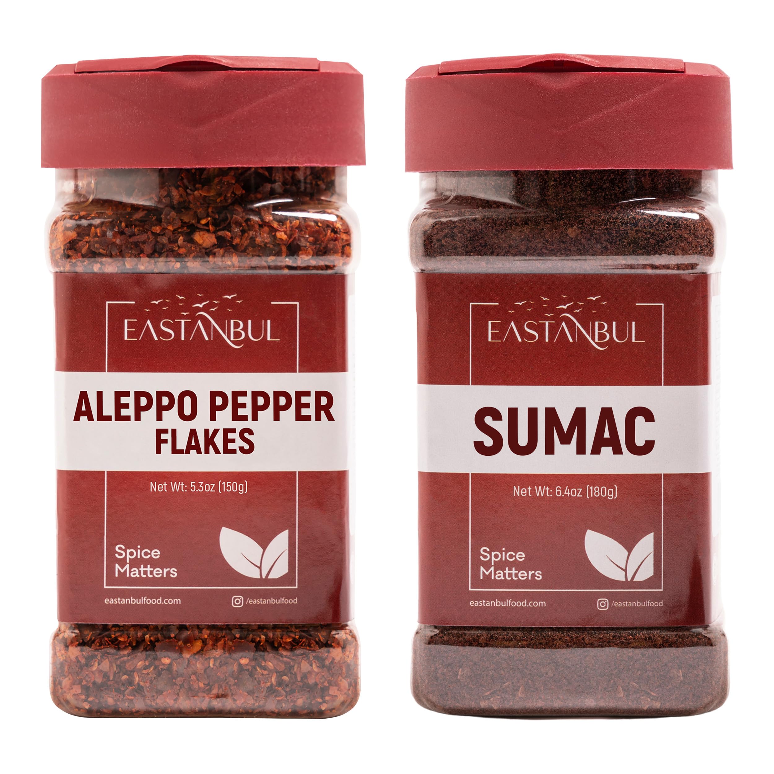 Eastanbul Aleppo Pepper Flakes bottle adds gentle heat to meats