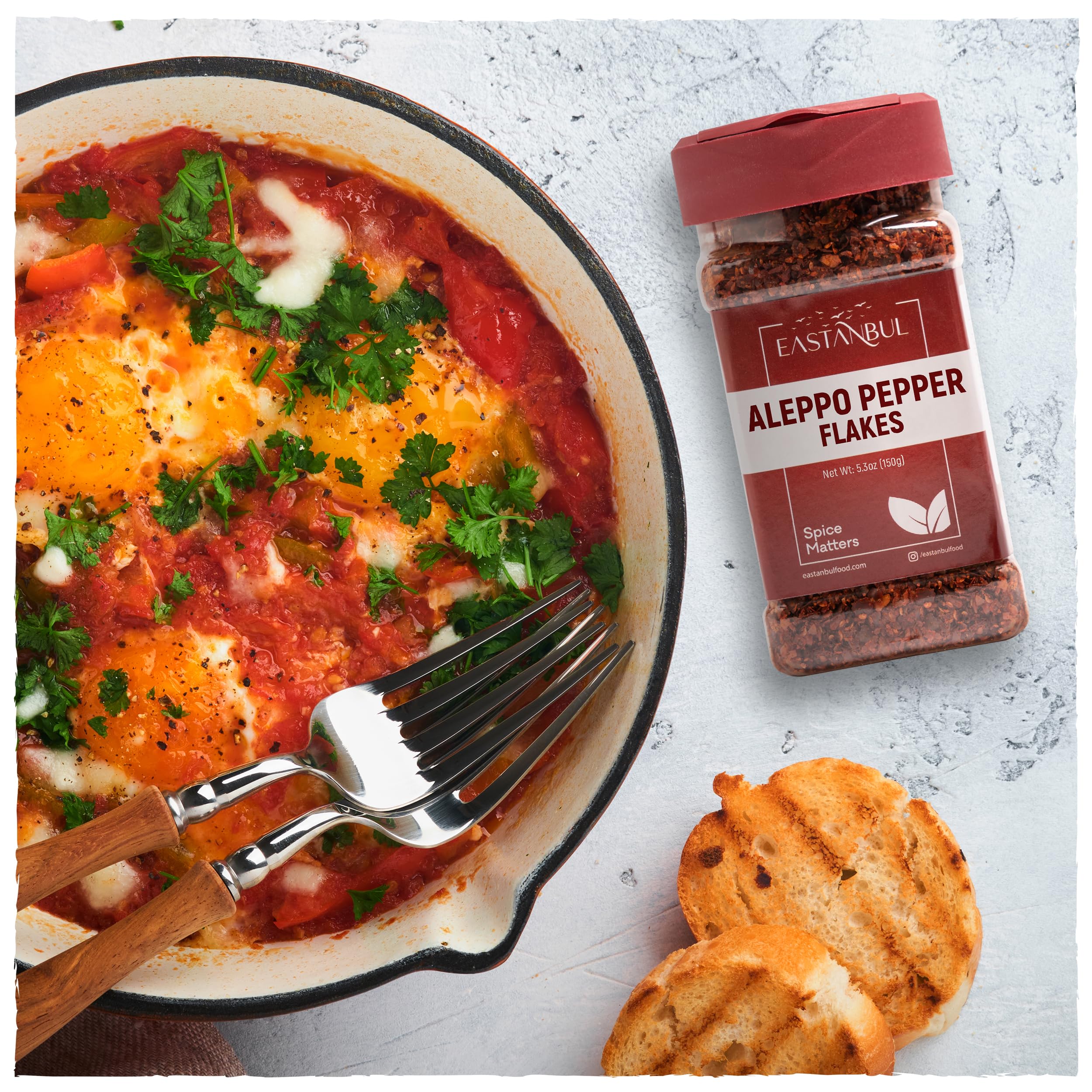 Eastanbul Aleppo Pepper rub on meat to flavor with depth