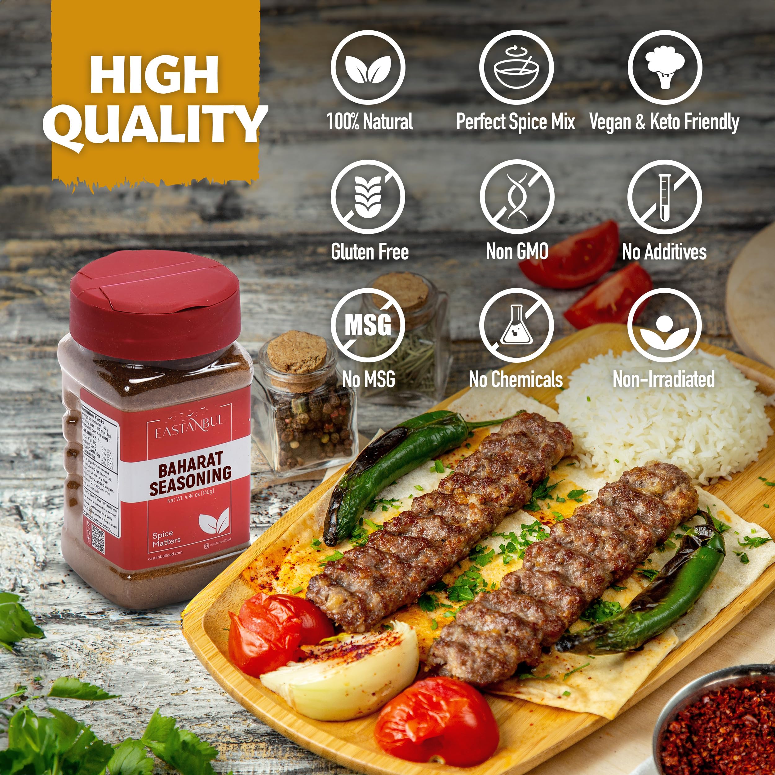 Eastanbul Baharat kitchen scene suggesting easy meal prep inspiration