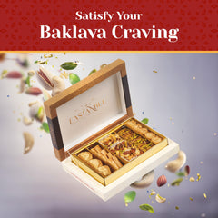 Eastanbul kataifi crispy layers close-up, showcasing flaky crunch for dessert lovers.