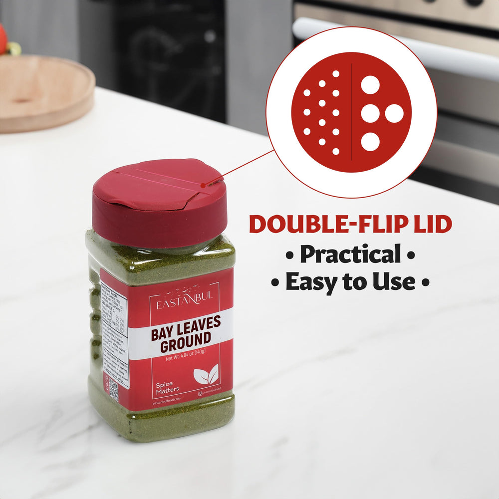 Eastanbul Ground Bay Leaves Powder complements seafood with bright aroma