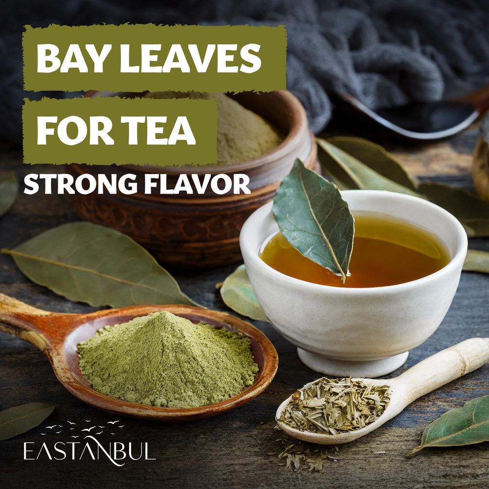 Eastanbul Ground Bay Leaves Powder sprinkled into a rich gravy base