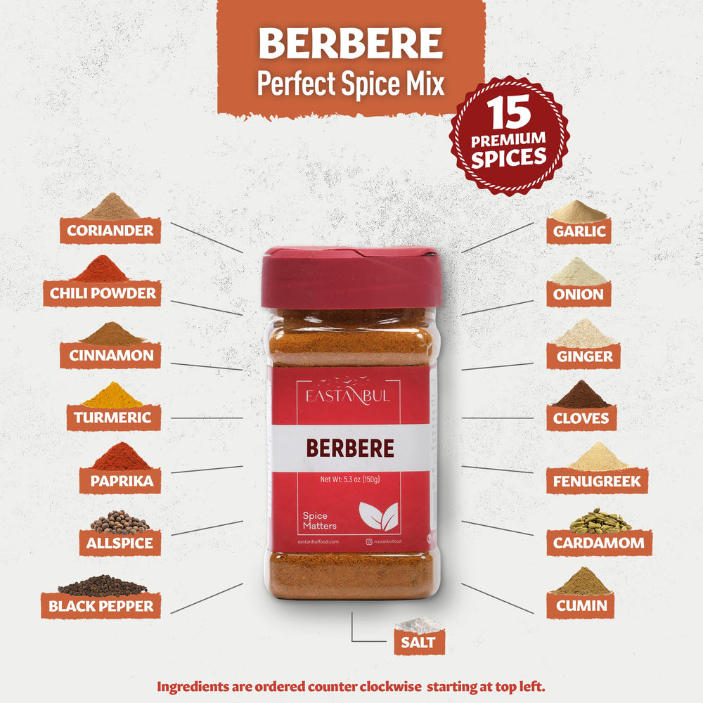 Eastanbul Berbere spice on popcorn adds a punchy savory kick