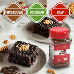 Eastanbul cacao powder jar highlights natural, minimally processed cocoa.