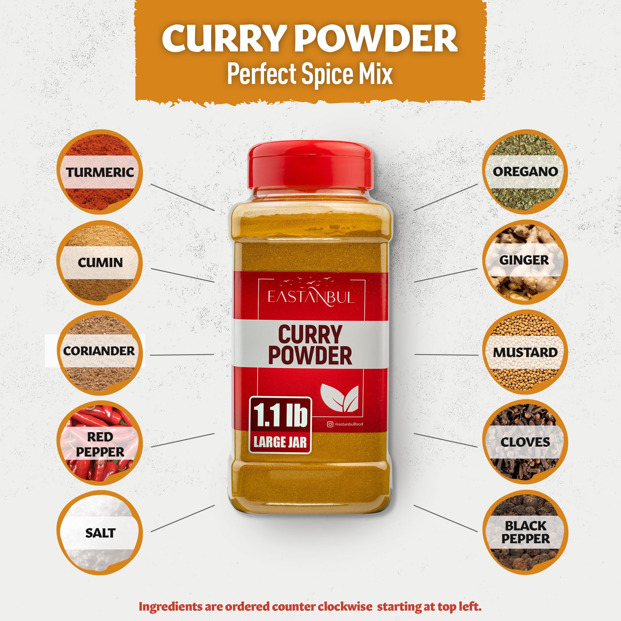 Eastanbul curry powder pour shot for bold curries