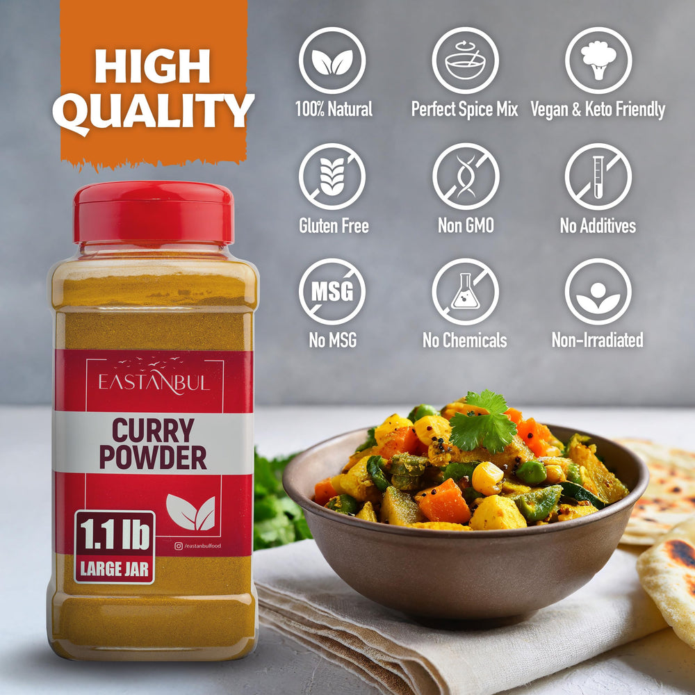 Eastanbul curry powder ready-to-use jar signals convenient cooking