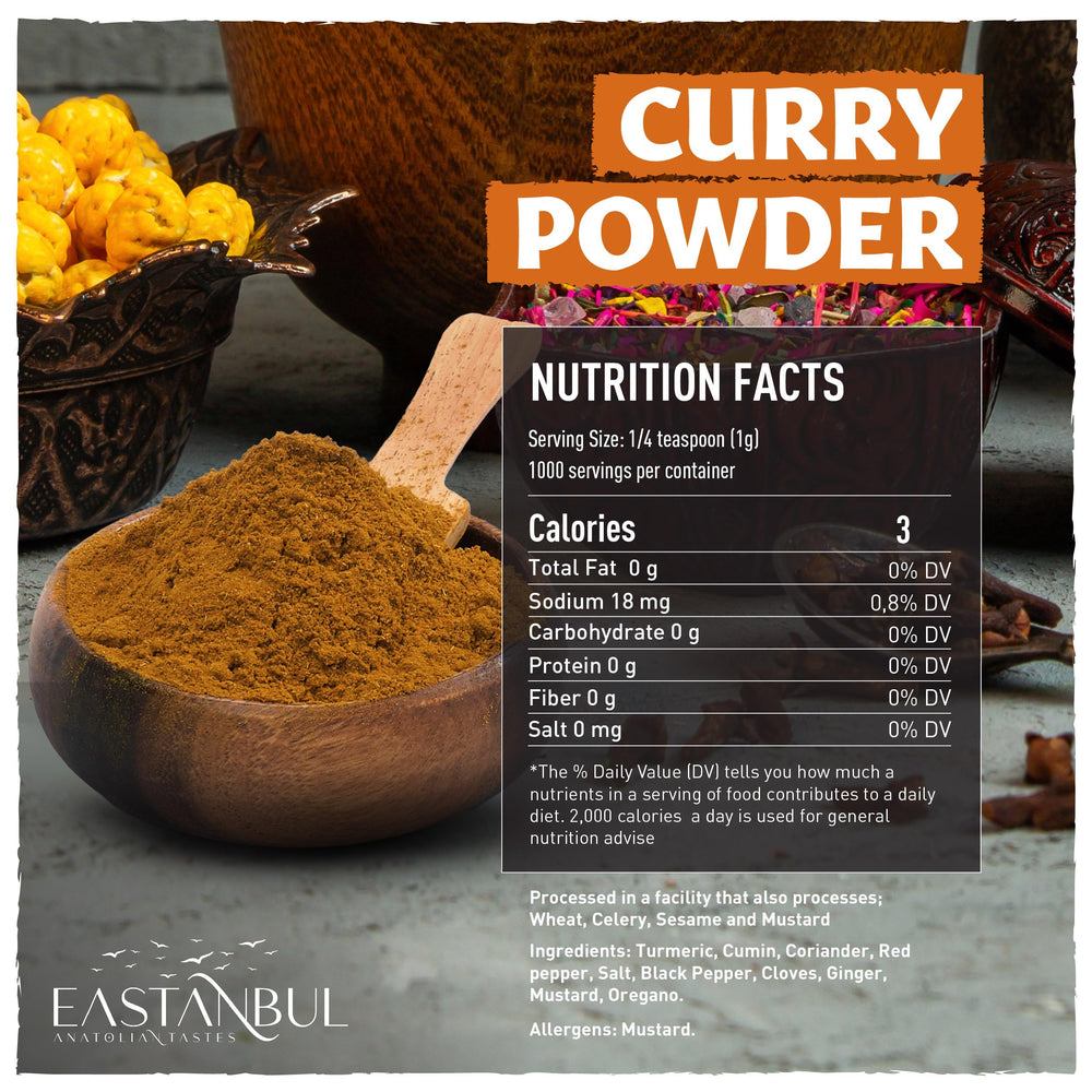 Eastanbul curry powder spoon-dispense for easy measuring