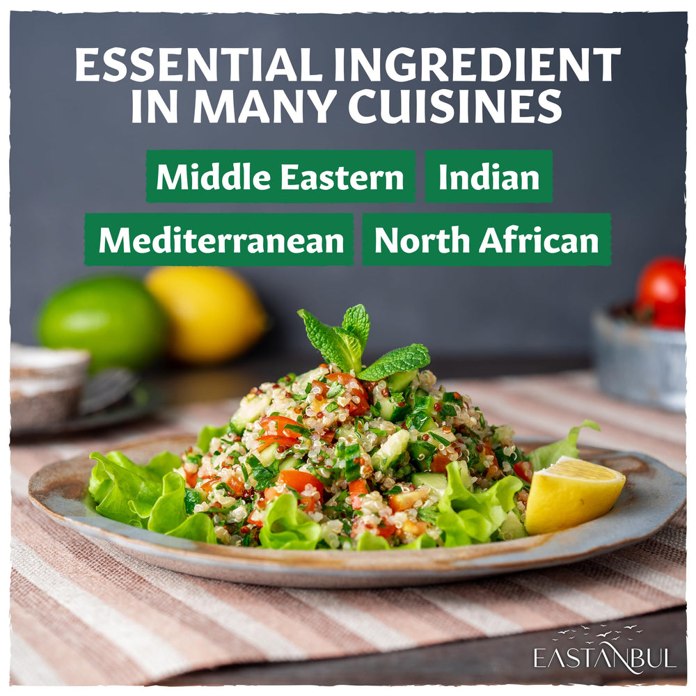 Eastanbul dried mint dessert topping adding peppermint flair