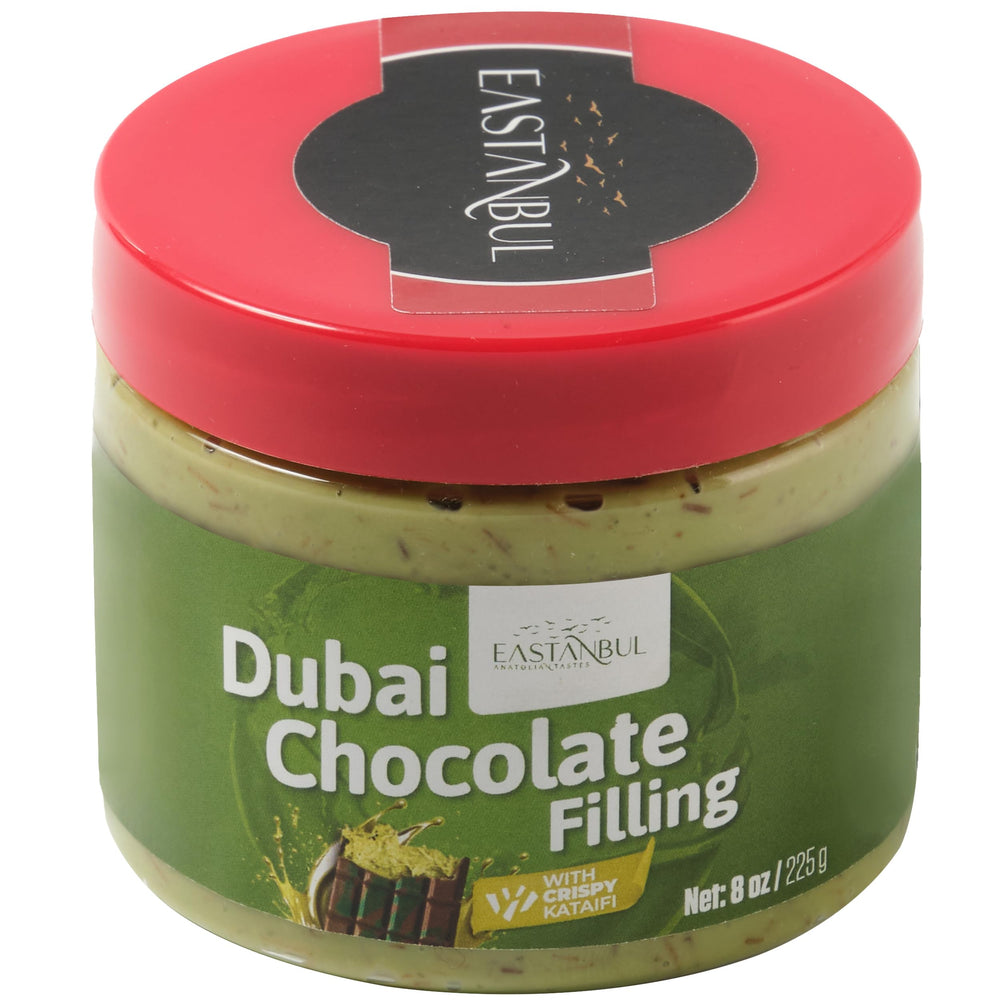 Eastanbul Dubai Chocolate Bar Mixture for quick, no-bake chocolate bar creation.