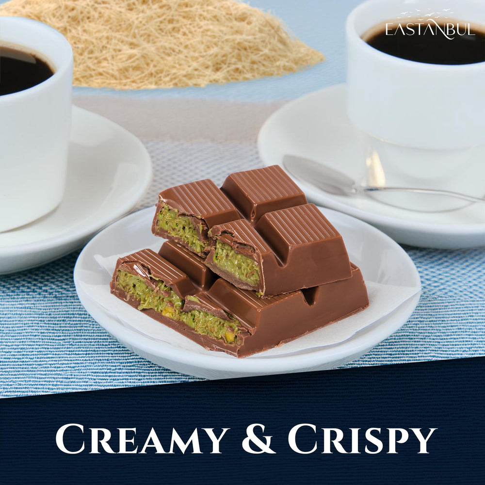 Eastanbul Dubai Pistachio Bar melt-in-mouth moment promises indulgent dessert treat