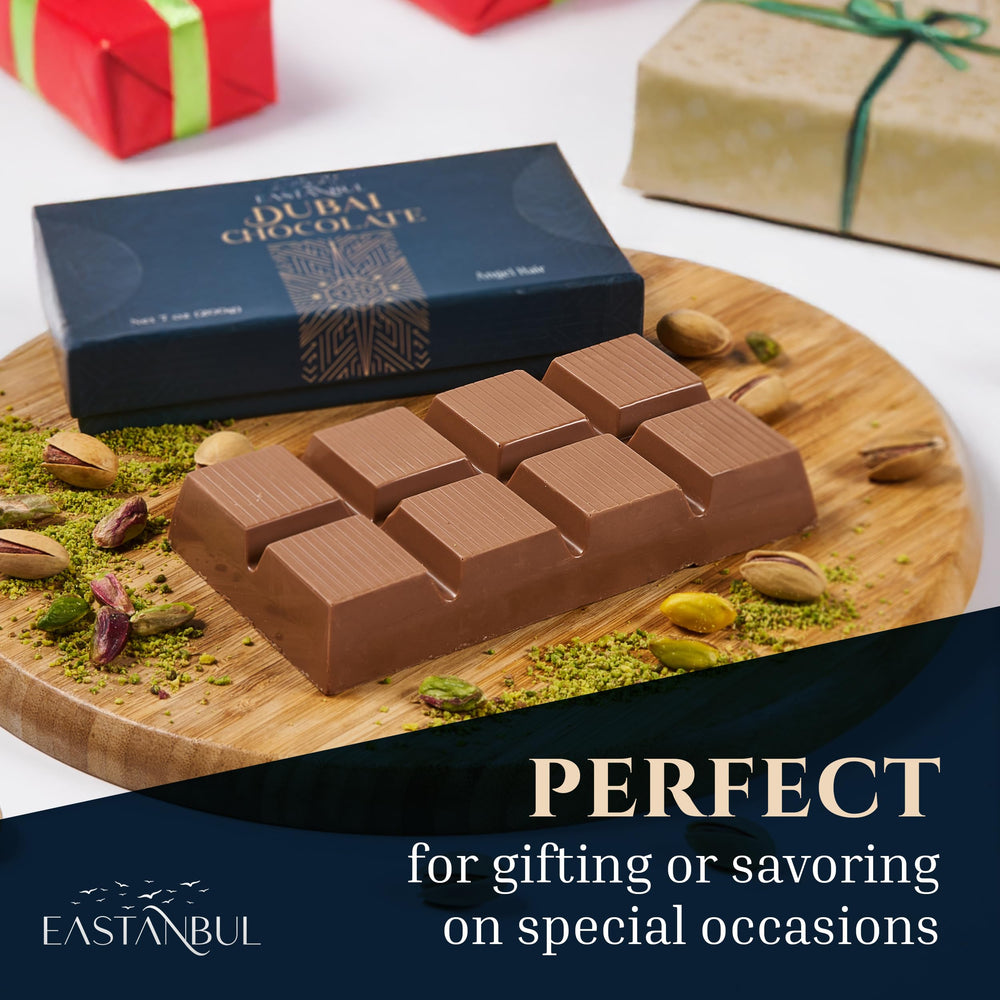 Eastanbul Dubai gift box presentation, elegant packaging for celebrations.