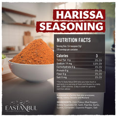 Eastanbul Harissa ingredients close-up highlighting paprika and cumin for bold foundation