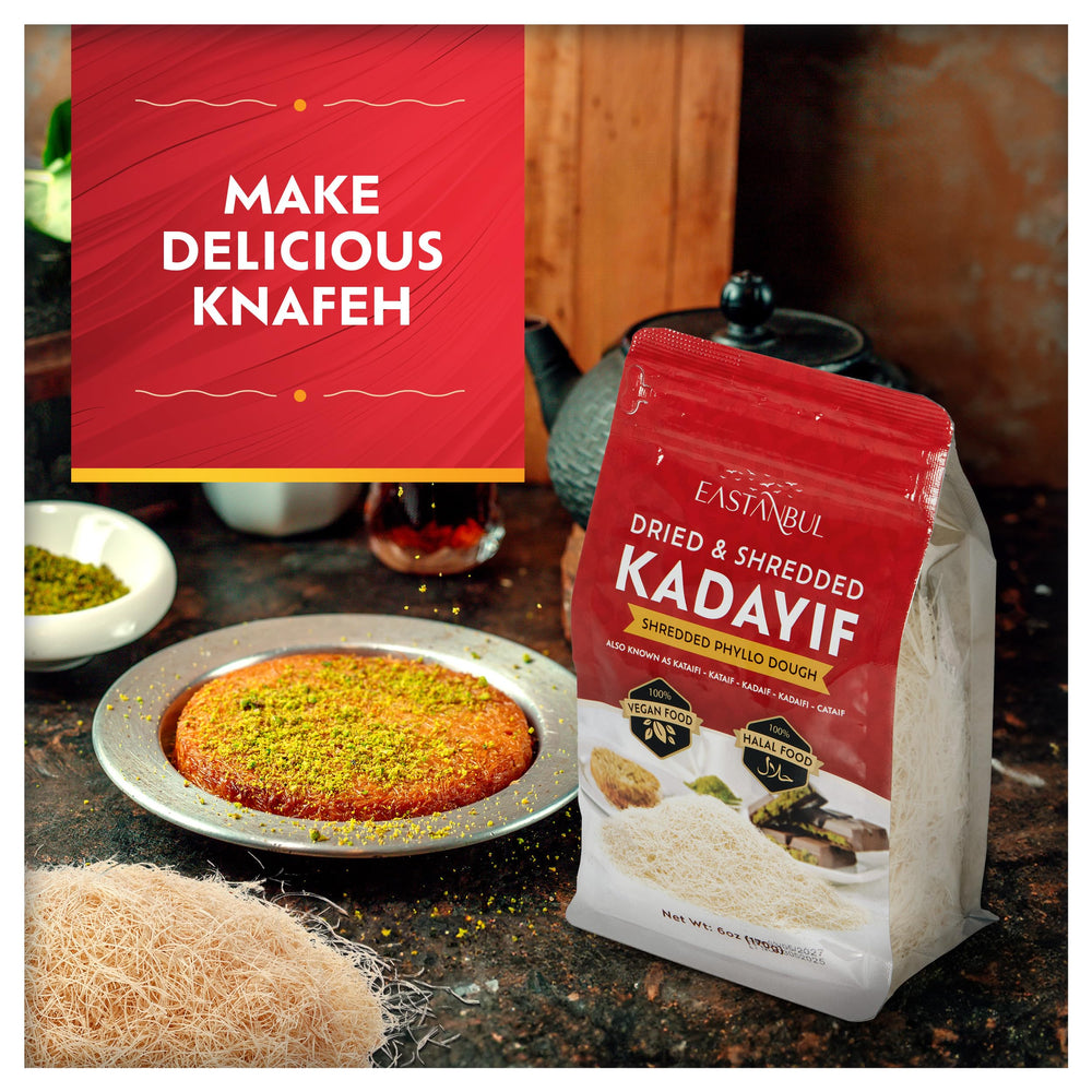 Eastanbul Kataifi ingredient for kunafa and savory pastries with light texture