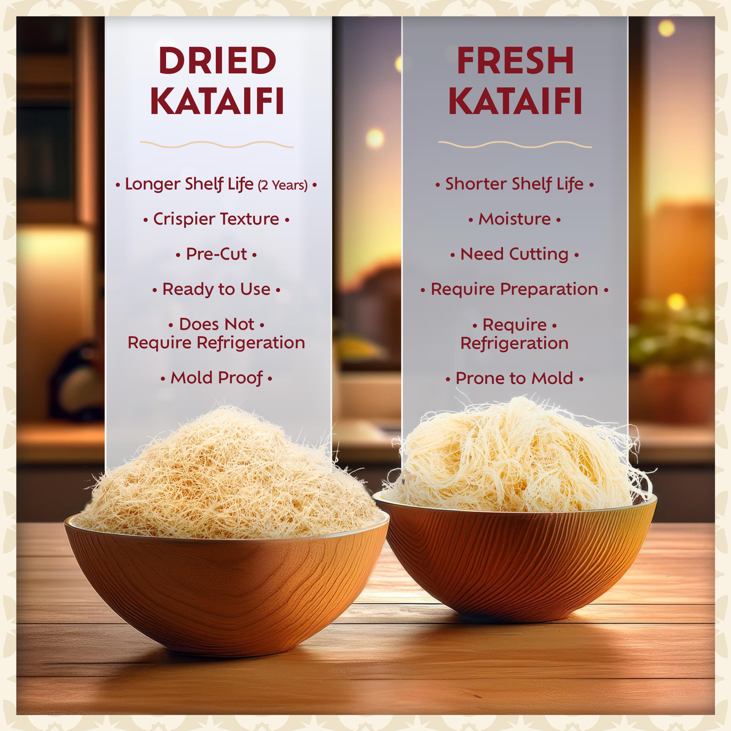 Eastanbul kataifi turkey-made packaging with halal-certified label