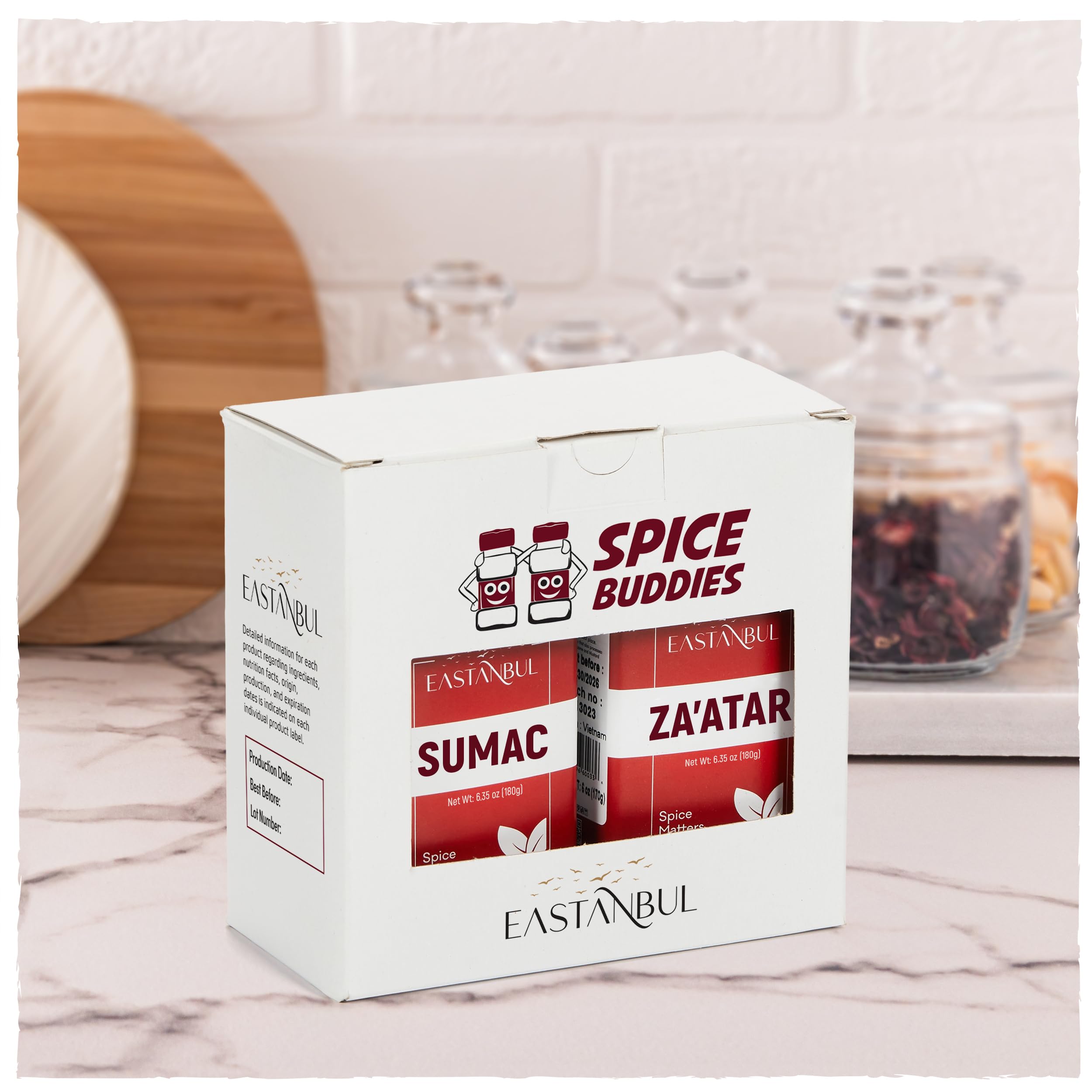 Eastanbul spice duo in kitchen setup ideal for home cooking.
