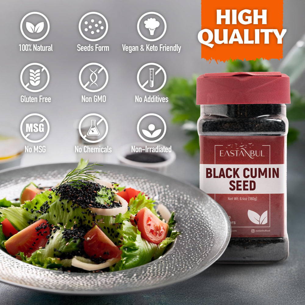 Eastanbul Nigella seeds enhance pilaf with warm earthy notes.