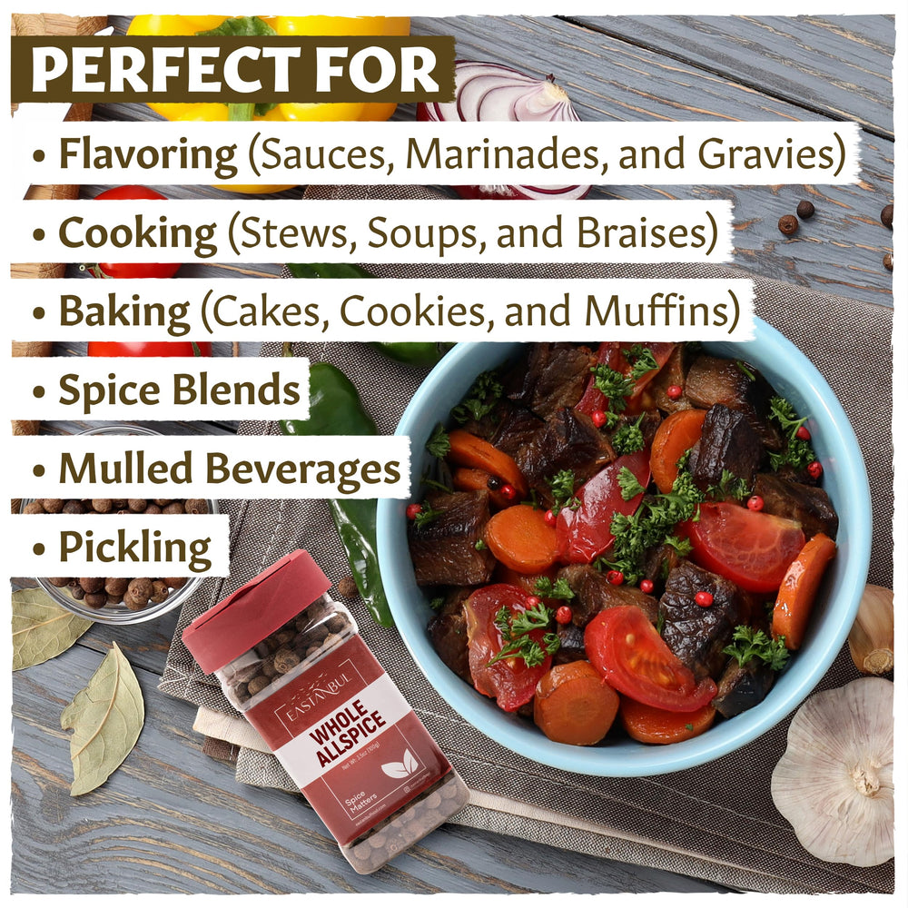 Eastanbul pimento seeds jar — versatile for jerk seasoning