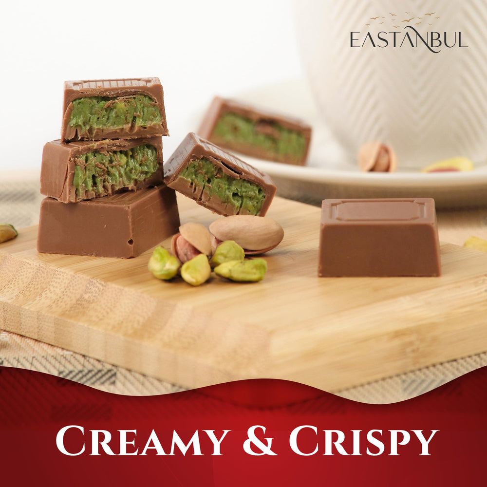 Eastanbul Pistachio Cream Center highlights luxurious flavor in each bite.