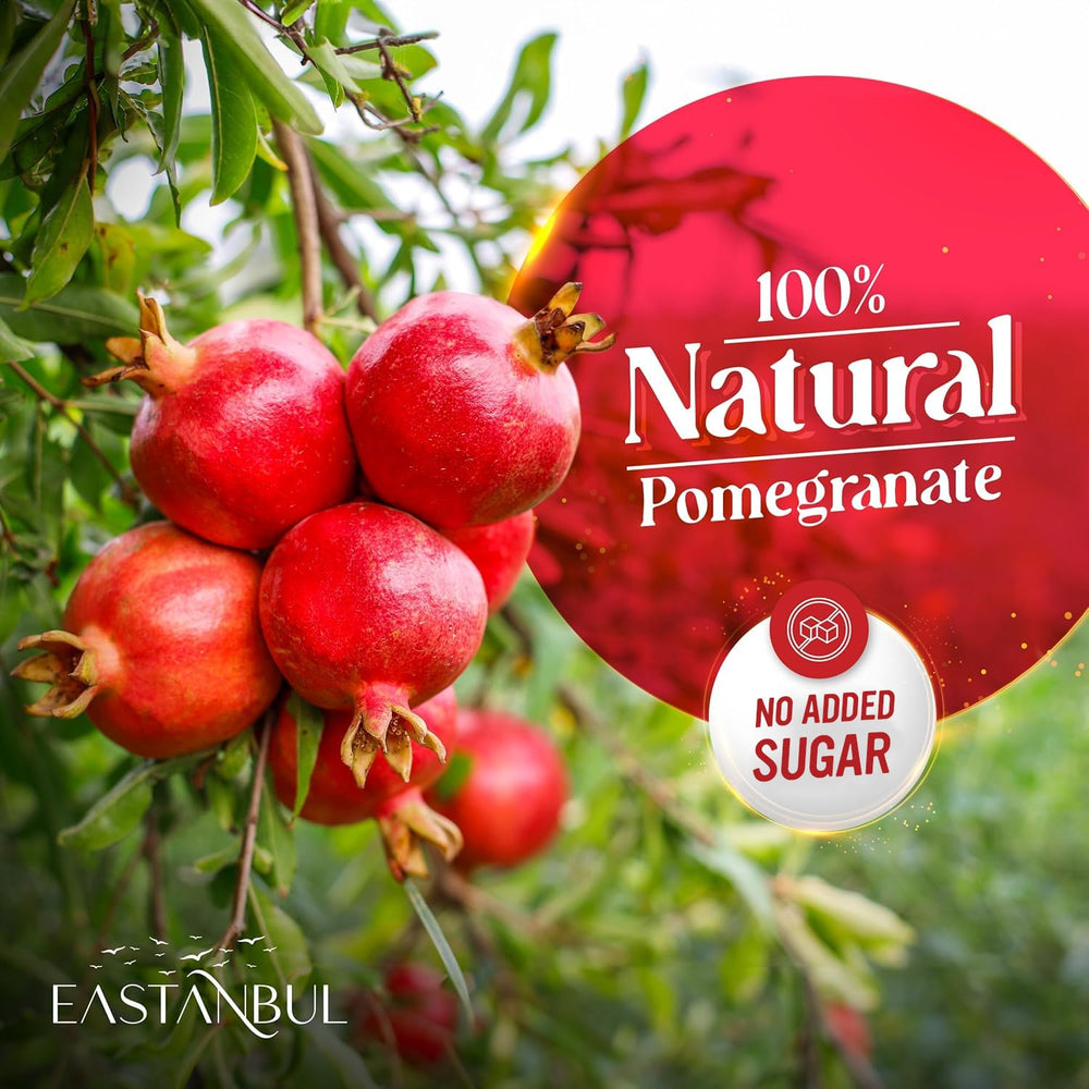 Glass jar of Eastanbul molasses showcasing premium natural concentrate.