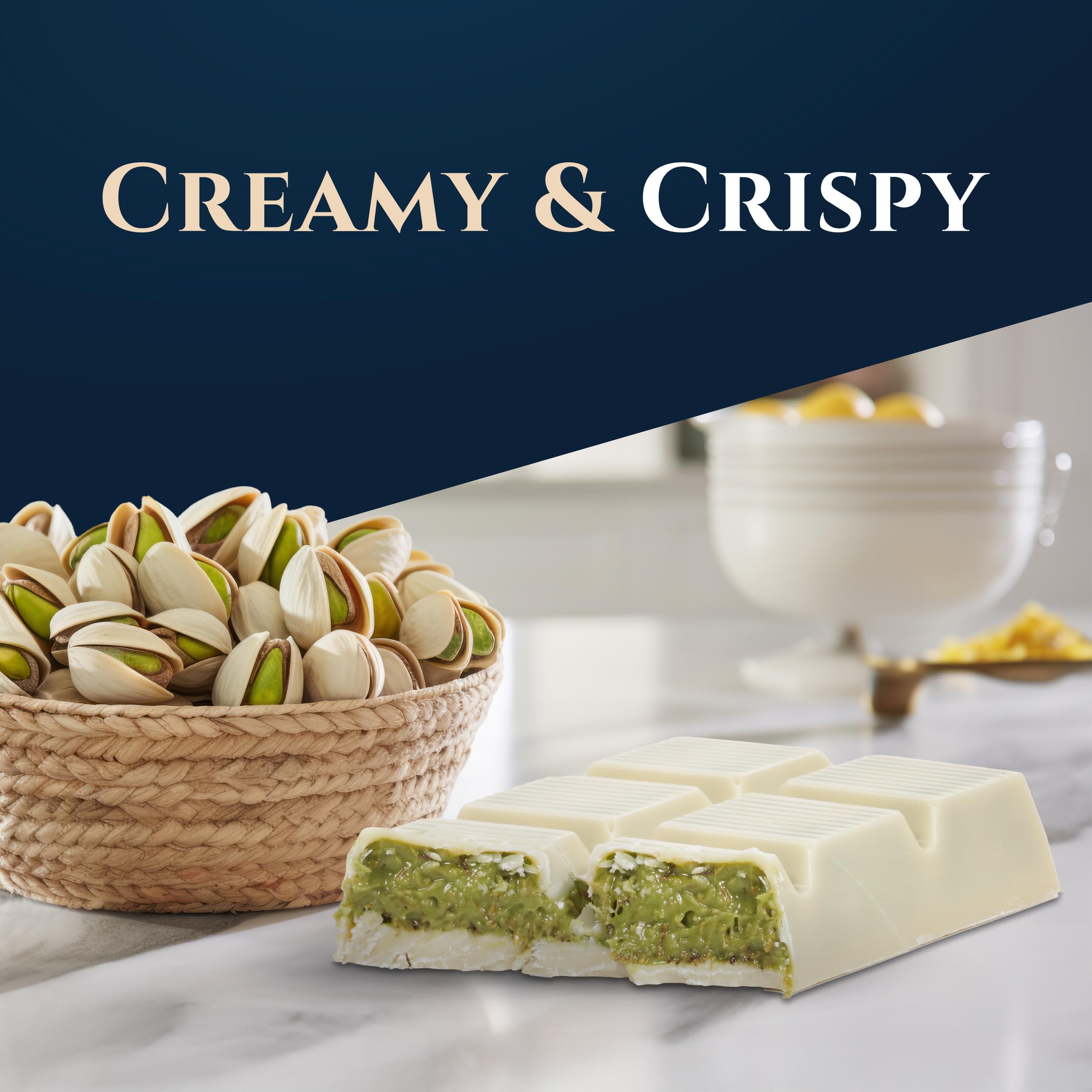 Eastanbul Premium Belgian Chocolate Bar, smooth milk chocolate delivers premium quality.