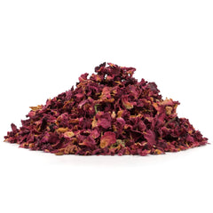 Eastanbul rose petals as edible garnish for cakes and drinks.