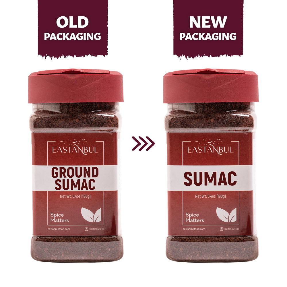 Close-up of Eastanbul Sumac powder texture ready to season dishes.
