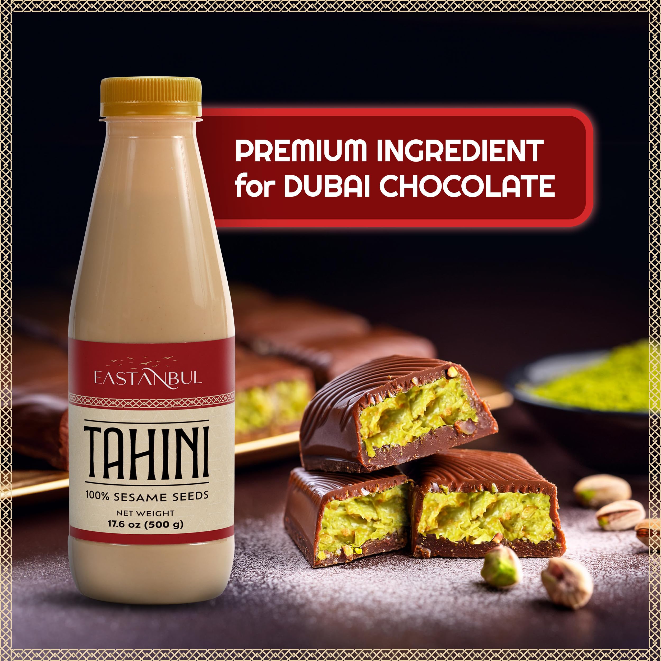 Eastanbul Tahini baba ghanoush scene emphasizes nutty foundation.