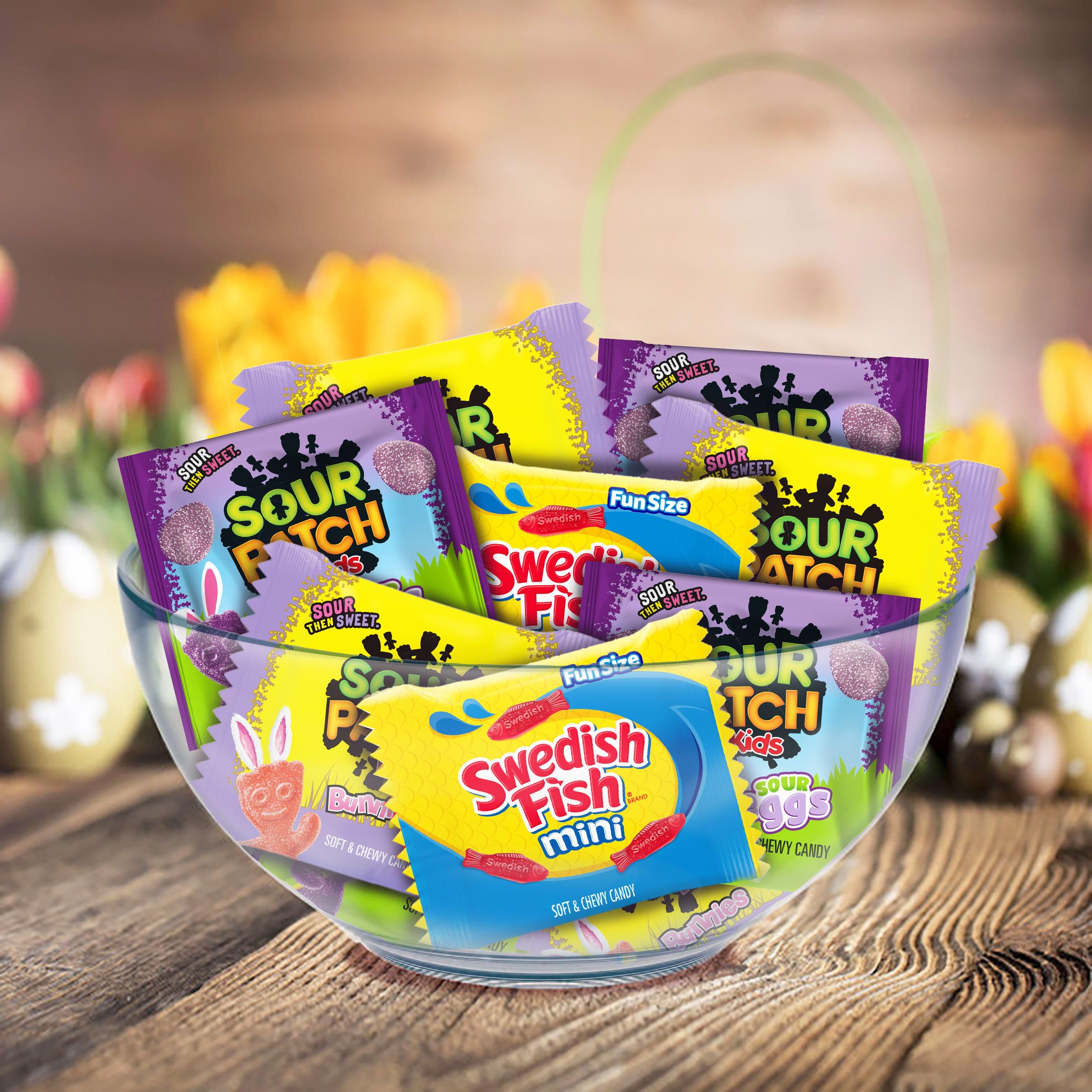 Easter candy variety pack with 80 snack packs for sharing