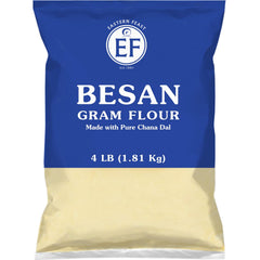 Eastern Feast Besan fine gram flour bag, gluten-free and high-protein cooking staple